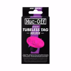 Muc-Off Tubeless Secure Tag Holder pink/black