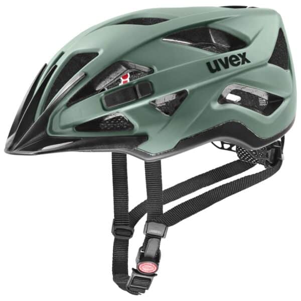 Radhelm active cc moss green-black m 52-57