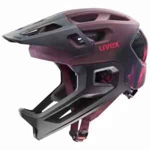 react jr fullface cranberry matt 52-56 cm