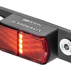 Litemove Rücklicht TS-RK E25 50mm für Gepäckträgermontage
